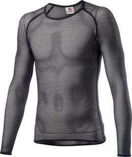 CASTELLI Langarm-Miracolo Wool Radunterhemd, für Herren, Größe L