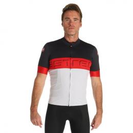 CASTELLI Prologo VI Kurzarmtrikot, für Herren, Größe L, Radtrikot, Fahrradbeklei