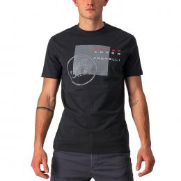 CASTELLI T-Shirt Maurizio, für Herren, Größe 2XL, Bike Trikot, Mountainbike Bekl