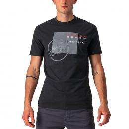 CASTELLI T-Shirt Maurizio, für Herren, Größe S, Fahrradshirt, Mountainbike Bekle