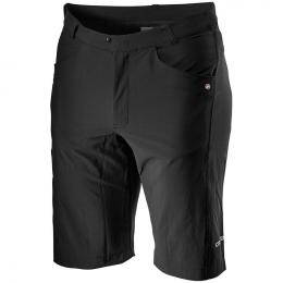 CASTELLI Unlimited o. Polster Bikeshorts, für Herren, Größe XL, Bike Shorts, Mou