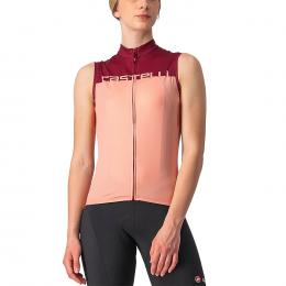 CASTELLI Velocissima Damentrikot ärmellos, Größe L, Radtrikot, Fahrradbekleidung