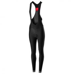 CASTELLI Velocissima lange Damen Trägerhose, Größe L, Radlerhose, Fahrradbekleid