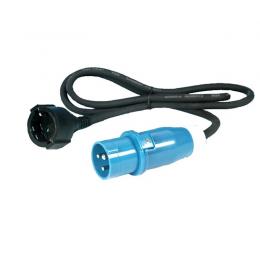 CEE Adapterkabel - CEE Stecker auf Schukokupplung 230 Volt