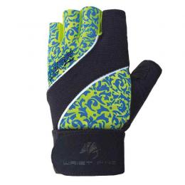 Chiba Lady Wristpro Trainingshandschuhe Turquoise/apfelgr?n