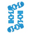 Cloudy Sock