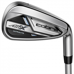 Cobra AIR-X Eisensatz SILVER BLACK Graphit Damen LH 6-9, PW, SW Lady / ULTRALITE +2 Tapes