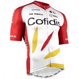 COFIDIS 2021 Kurzarmtrikot, für Herren, Größe 2XL, Radshirt, Radkleidung