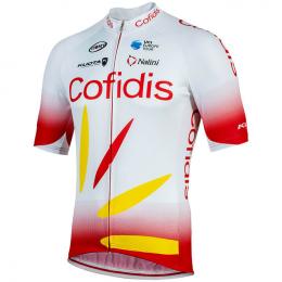 COFIDIS SOLUTIONS CREDITS 2019 Kurzarmtrikot, für Herren, Größe M, Fahrradtrikot