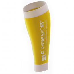 Compressport CALF R2 (Race & Recovery) yellow