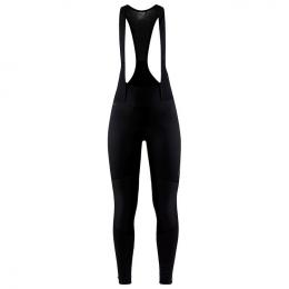 CRAFT Damen CORE Bike SubZ Wind lange Trägerhose, Größe M, Fahrradhose, Radbekle