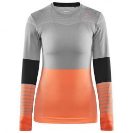 CRAFT Damen Langarm Fuseknit Blocked Radunterhemd, Größe S