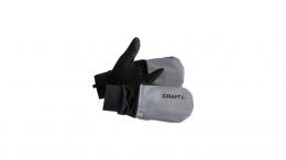 Craft Hybrid Weather Glove SILVER/BLACK 8 (S)