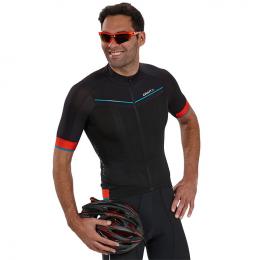 CRAFT Kurzarmtrikot Tech Aero, für Herren, Größe S, Fahrradtrikot, Radbekleidung