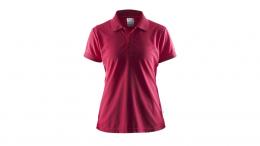 Craft Polo Pique Classic W RUSSIAN ROSE L