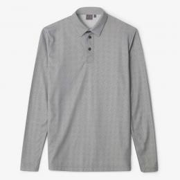 Cross Pitch Polo Herren | undye grey XL