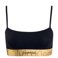 Damen BH - Unlined - Black / Gold