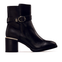 Damen Boots - Belt Heeled - Black