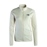 Damen Fleecejacke - 100 Glacier Full Zip - White Dune