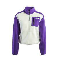 Damen Fleecejacke - Yumiori 1/4 Zip - White Dune Peak