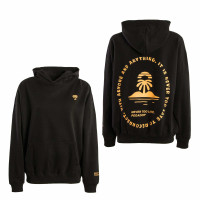 Damen Hoodie - Palmyra Oversized - Black