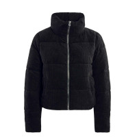 Damen Jacke - New Dolly Corduroy Puffer - Black