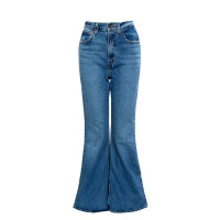 Damen Jeans - 70's High Flare Sonoma Walks - blue