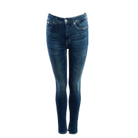 Damen Jeans - High Rise Super Skinny Denim - Dark Blue