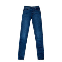 Damen Jeans - Mile High Super Skinny Rome in Case - blue