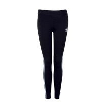 Damen Leggings - 3 Stripes Tight - Black / White