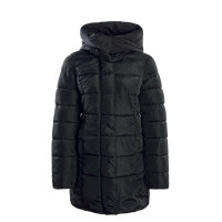 Damen Mantel - Lina Puffer Coat - Black