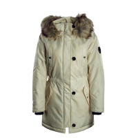 Damen Parka - Iris Fur Winter - Eggnog