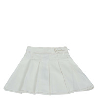 Damen Rock - Twill Tennis Skirt - White