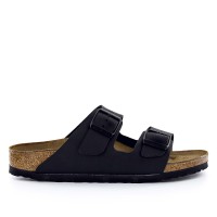 Damen Sandale - Arizona - Black / Schmale Weite