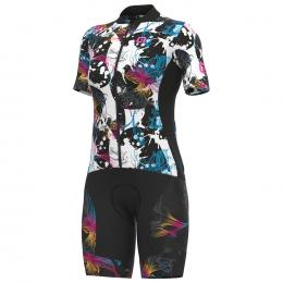 Damen-Set (Radtrikot + Radhose) ALÉ Chios Damen-Set (2 Teile), Fahrradbekleidung