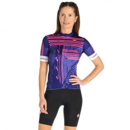 Damen-Set (Radtrikot + Radhose) CASTELLI Astratta Damen-Set (2 Teile), Fahrradbe