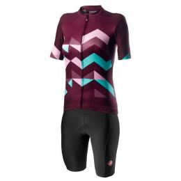 Damen-Set (Radtrikot + Radhose) CASTELLI Unlimited Damen-Set (2 Teile), Fahrradb