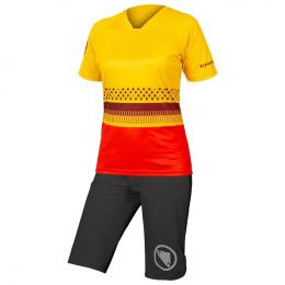 Damen-Set (Radtrikot + Radhose) ENDURA Singletrack Print LTD Damen-Set (2 Teile)