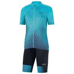 Damen-Set (Radtrikot + Radhose) GORE WEAR Curve Damen-Set (2 Teile), Fahrradbekl