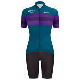 Damen-Set (Radtrikot + Radhose) SANTINI Eroica Opera Damen-Set (2 Teile), Fahrra