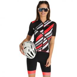 Damen-Set (Radtrikot + Radhose) SANTINI Raggio Damen-Set (2 Teile), Fahrradbekle