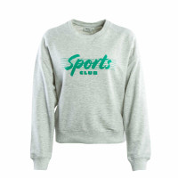 Damen Sweatshirt - Diana Sporty - Light Grey Melange