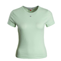 Damen T-Shirt - Bby Essential Rib - Minty