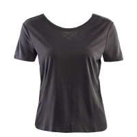 Damen T-Shirt - Free Life Modal Spring - Iron Gate