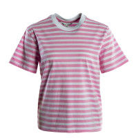 Damen T-Shirt - Livina Stripe - Bonbon Pink