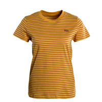 Damen T-Shirt - Perfect Fennel Stripe - Orange