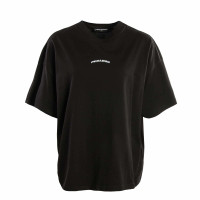 Damen T-Shirt - Thames Heavy Oversized - Black