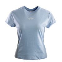Damen T-Shirt - TJW BBY Essential Logo 6435 - Chambray Blue