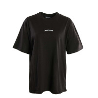 Damen T-Shirt - Tottenham Logo Oversized - Black
