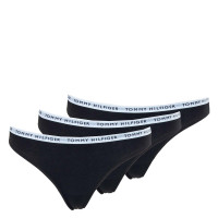 Damen Thong - 3er-Pack 2829 - Black